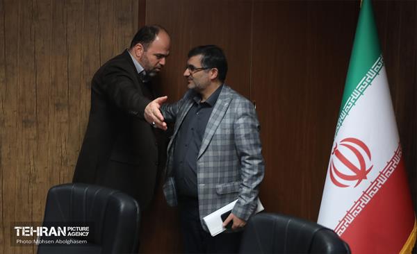 نشست خبری مشترک مدیران عامل شرکت ساماندهی مشاغل و شرکت شهربان شهرداری تهران 18
