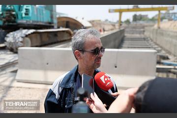 بازدید سخنگوی شهرداری تهران از ایستگاه متروی دولت آباد