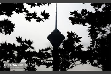 طبیعت پاییزی باغ راه فدک تهران 13