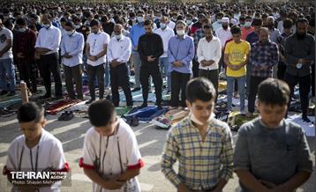 اقامه نماز عید فطر افغانستانی های اهل تسنن مقیم تهران 34