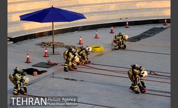 مسابقه عملیاتی ورزشی آتش نشانان تهران 33