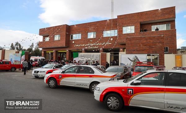 آیین بهره‌برداری از دو ایستگاه آتش‌نشانی ۱۳۵ و ۱۳۸ 9