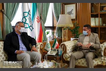 دیدار شهردار تهران با معاون استاندار نجف اشرف 7