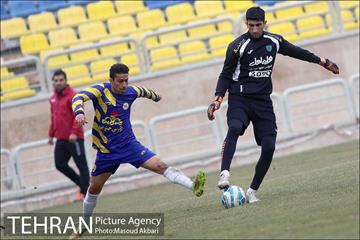 دیدار دوستانه تیم های فوتبال پرسپولیس و پارس جنوبی جم