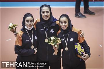 جشن قهرمانی سایپا در لیگ والیبال زنان 28