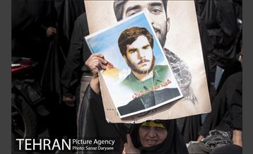 تشییع پیکر مطهر شهید محسن حججی 30