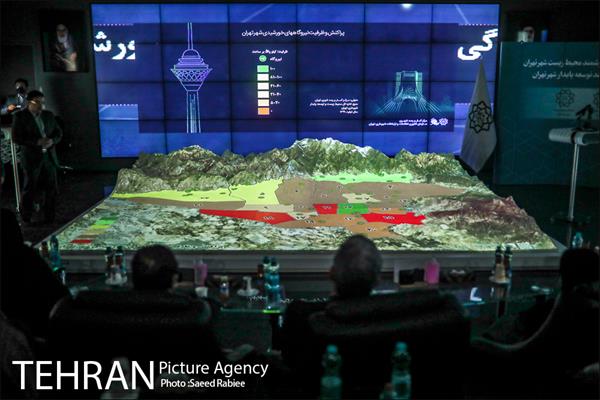 مراسم رونمایی از سامانه هوشمند محیط زیست و داشبورد هوشمند توسعه پایدار شهر تهران 26