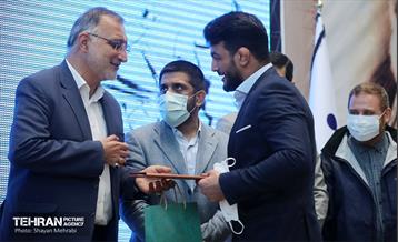 مراسم تجلیل از کشتی‌گیران تیم ملی 40