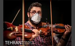 تمرین کنسرت آنلاین نغمه های تهران در برج میلاد 18