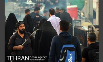 زائران اربعین حسینی در مرز شلمچه 15