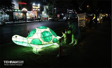 «جشن نور تهران» در بلوار کشاورز 24
