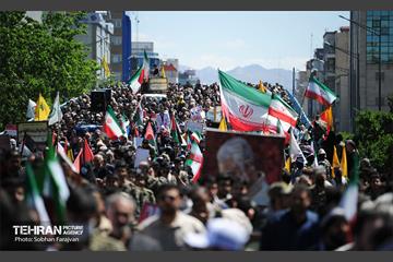 راهپیمایی روز قدس در پایتخت /۲ 7