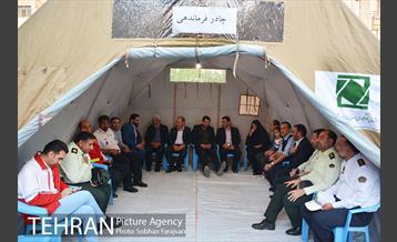 مانور زلزله امن و اسکان اضطراری منطقه 5 10