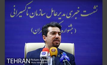 نشست خبری مدیر عامل سازمان تاکسیرانی 6