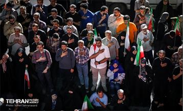 مراسم مناجات و توسل به امام زمان(عج) در رواق کشوردوست