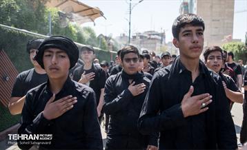 دسته عزاداری گروه سرود نوجوانان راهیان کربلا 7
