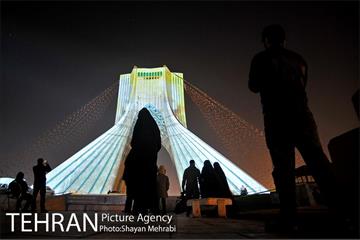 نورپردازی برج آزادی 1