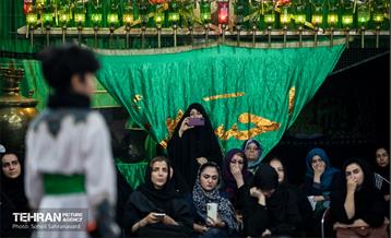 تعزیه در تکیه بزرگ تجریش 3