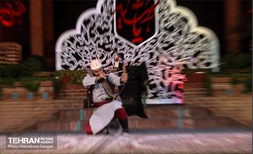 دومیـن شب سوگواره تعزیه‌خوانی «شبیه حسین(ع)» 6