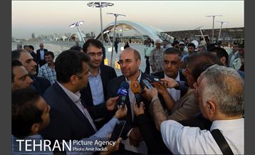 آیین بهره برداری همزمان 4 پروژه عمرانی پایتخت 22