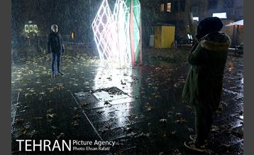 بارش اولین برف پاییزی تهران 11