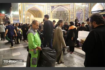 خدمات نیروهای پاکبان شهر تهران در نجف اشرف 17