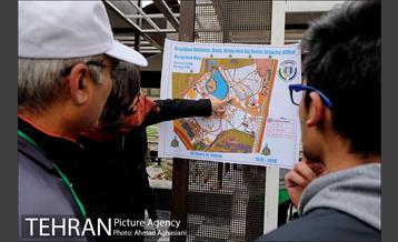 مسابقه پیاده روی و جهت یابی در پارک ملت 34