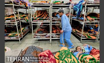 شب های گرم زمستانی گرمخانه خاوران 16