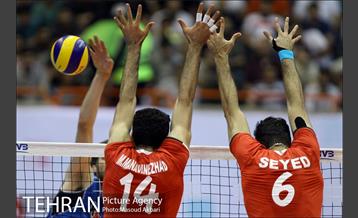 دیدار ایران و ایتالیا در لیگ جهانی والیبال 15