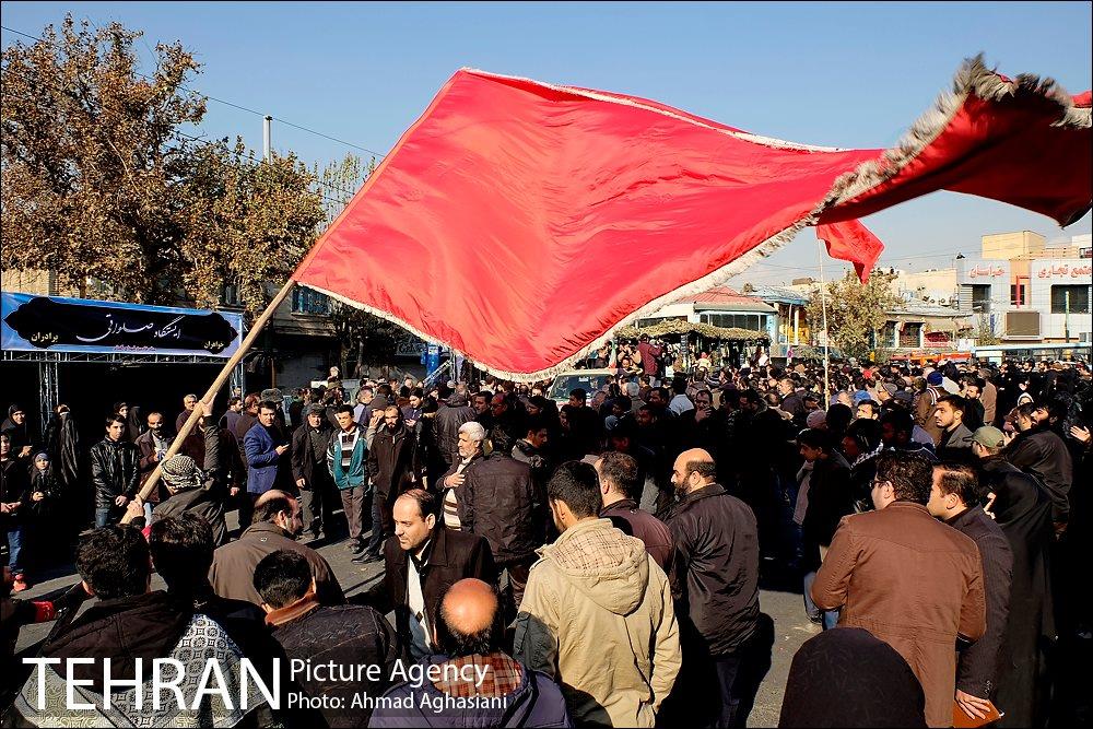 تشییع و تدفین دو شهید گمنام در بوستان گلزار منطقه 17 1