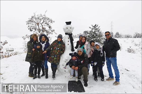 تفریحات برفی در پارک پردیسان تهران 29