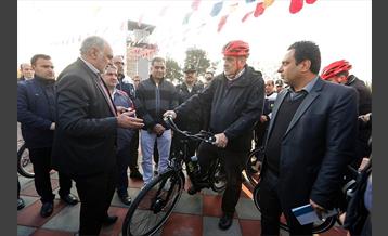 آیین بهره برداری از 17 پروژه مدیریت شهری در منطقه  9