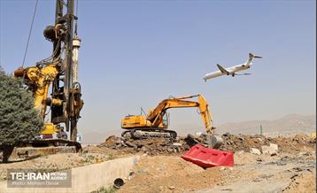 بازدید رئیس شورای شهر تهران از کلان‌پروژه بزرگراه یادگار امام(ره) 6