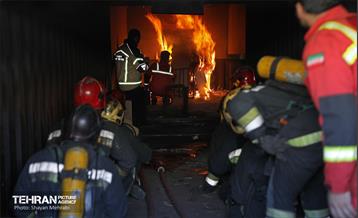 دوره آموزشی آتش‌نشانی ویژه خبرنگاران 5