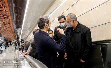 افتتاحیه ایستگاه تقاطعی توحید 12