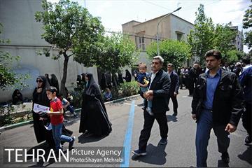 حضور شهردار تهران در راهپیمایی روز قدس 20