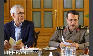 دیدار شهردار تهران با رییس باغ موزه انقلاب و دفاع مقدس 6