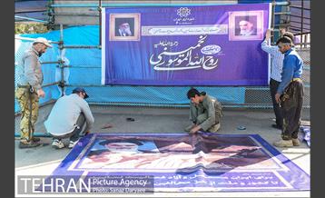 آماده‌سازی مجموعه حرم مطهر امام‌ خمینی (ره) برای مراسم ارتحال 25