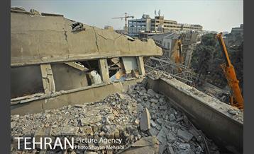 ساختمان پلاسکو فرو ریخت-3 7