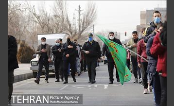 عزاداری ایام سوگواری حضرت زهرا سلام الله در محلات منطقه ۱۶