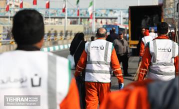 خدمات شهرداری تهران در پایان راهپیمایی ۲۲ بهمن - ۱ 8