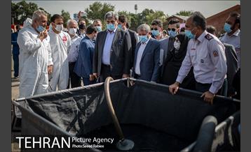 آئین رونمایی از تجهیزات جدید سازمان آتش نشانی شهرتهران  21