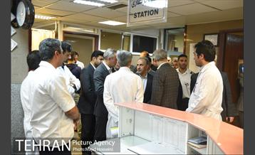 بازدید شهردار تهران و وزیر بهداشت از مراکز پزشکی و درمانی شهر 5