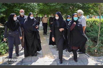 بازدید میدانی نرجس سلیمانی از منطقه 7