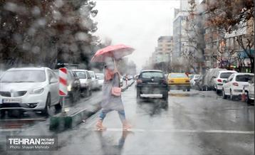 بارش باران زمستانی در تهران 18