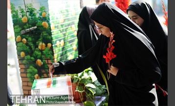 آیین برگزاری انتخابات شهردار مدرسه با حضور شهردار تهران 43