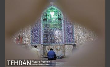 حال و هوایی از افطار تا سحر در حرم شاه عبدالعظیم حسنی 11