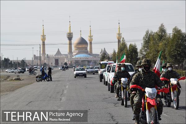 راهپیمایی 22 بهمن در منطقه بیست 20