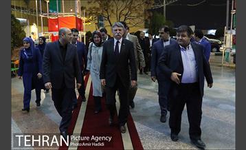 بازدید رییس مجلس ملی مجارستان ار برج میلاد تهران 3