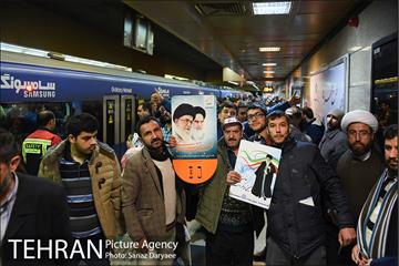 خدمات رسانی مترو تهران در روز ۲۲ بهمن 20